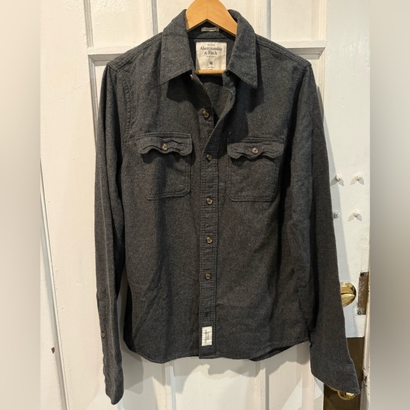 Abercrombie & Fitch Other - Abercrombie & Fitch Charcoal Button-Up Shirt